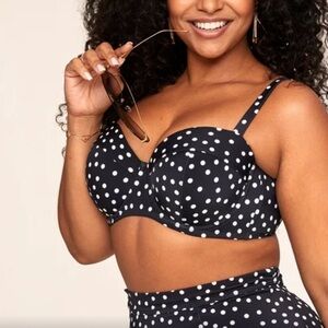 Adore me bikini top  Polka Dot Women's